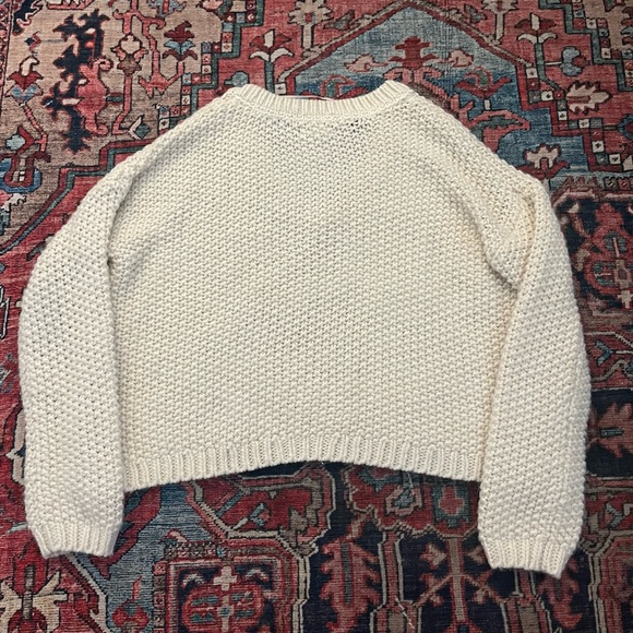 Pacsun White Knit Sweater - Picture 3 of 3